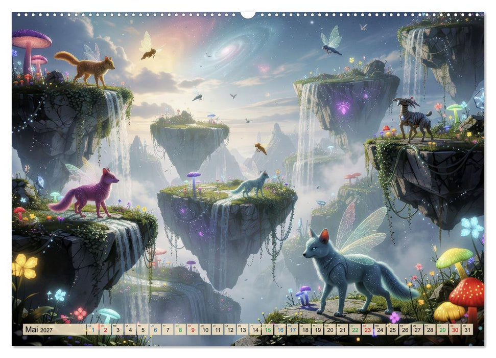 Mystische Traum-Welten (CALVENDO Wandkalender 2027)