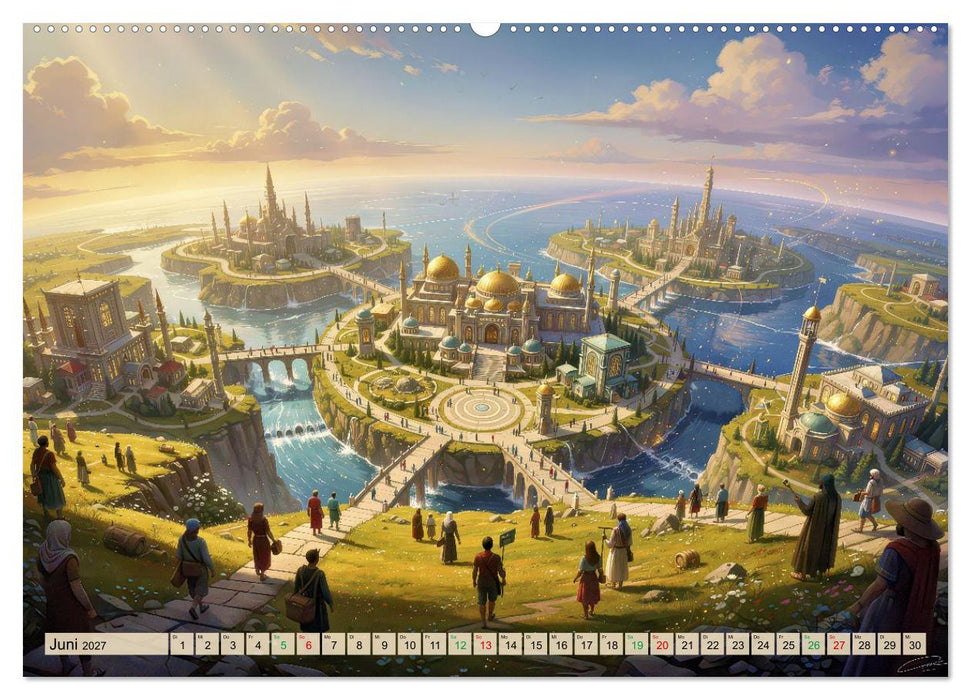 Mystische Traum-Welten (CALVENDO Wandkalender 2027)