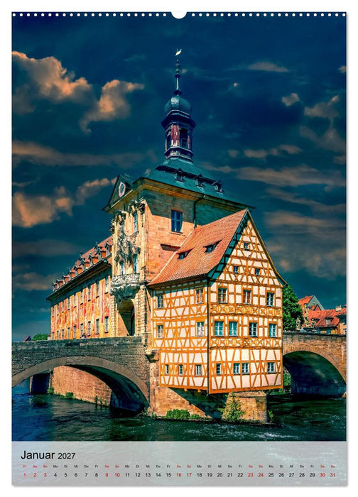 Bamberg - Faszinierende Ansichten einer einzigartigen Stadt (CALVENDO Premium Wandkalender 2027)