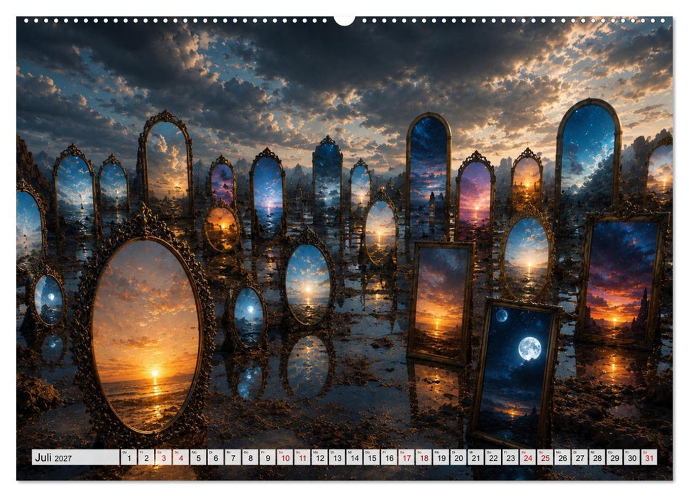 Traumwelten zwischen Zeit und Fantasie (CALVENDO Premium Wandkalender 2027)