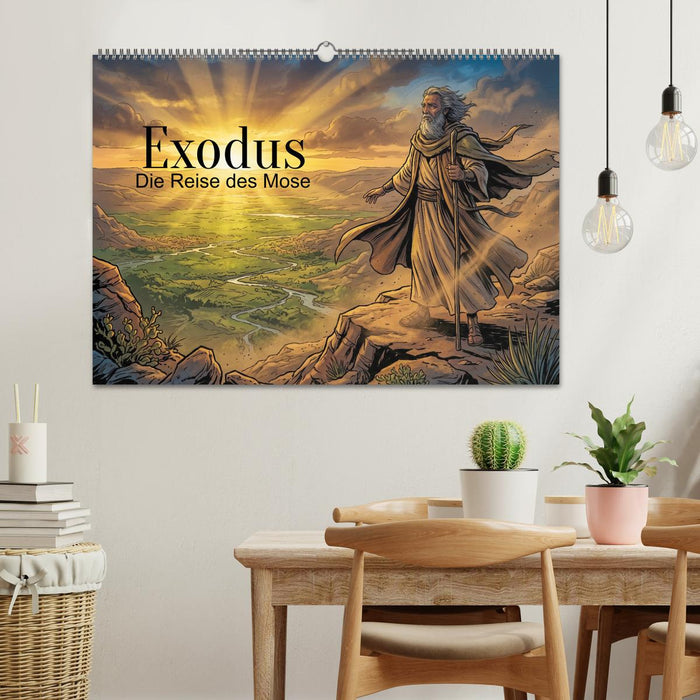 Exodus – Die Reise des Mose (CALVENDO Wandkalender 2027)