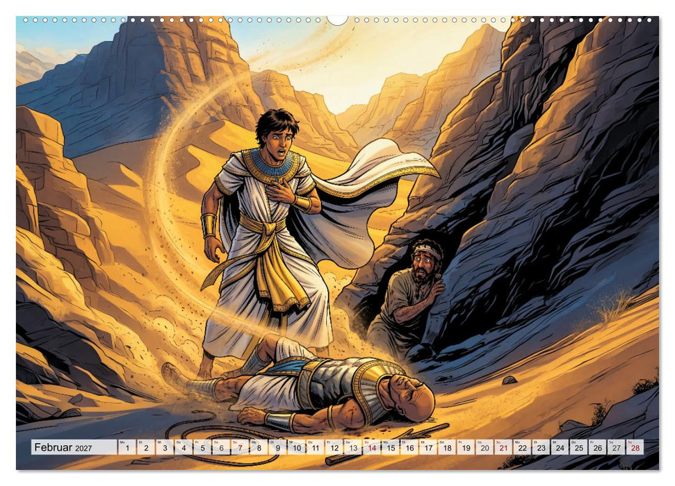 Exodus – Die Reise des Mose (CALVENDO Wandkalender 2027)