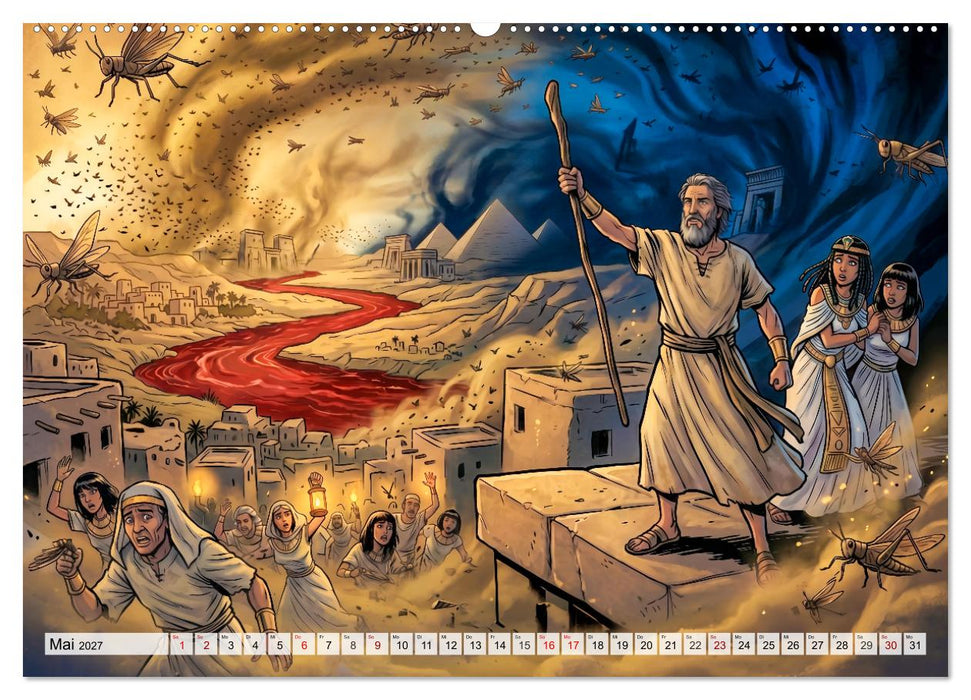 Exodus – Die Reise des Mose (CALVENDO Wandkalender 2027)
