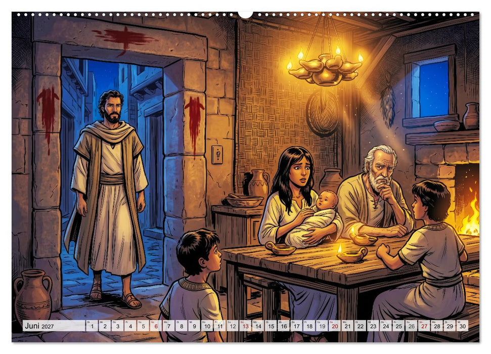 Exodus – Die Reise des Mose (CALVENDO Wandkalender 2027)