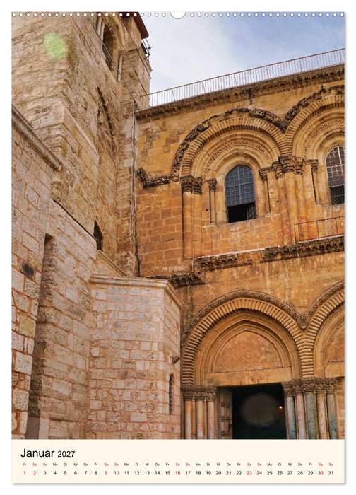 Kirche vom heiligen Grab in Jerusalem (CALVENDO Premium Wandkalender 2027)