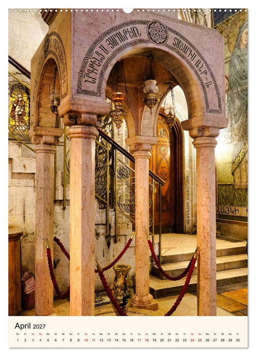 Kirche vom heiligen Grab in Jerusalem (CALVENDO Premium Wandkalender 2027)