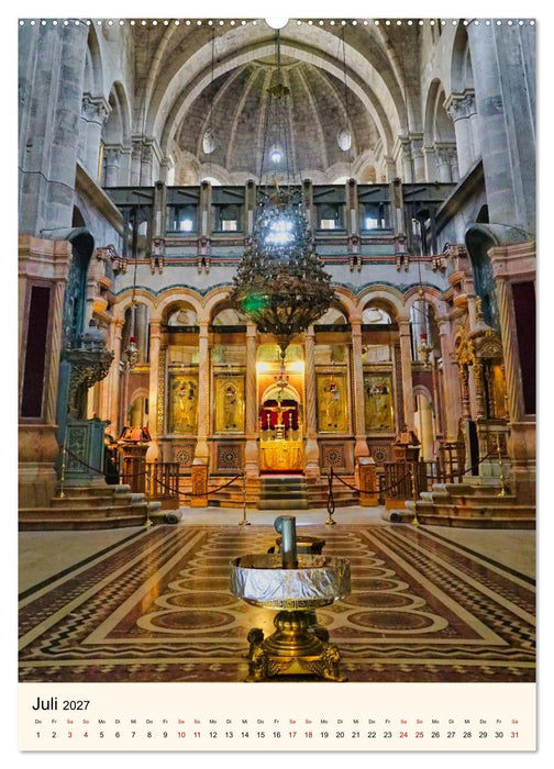 Kirche vom heiligen Grab in Jerusalem (CALVENDO Premium Wandkalender 2027)
