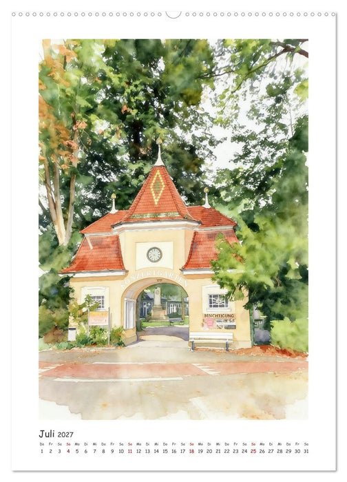 Spaziergang durch Bad Rothenfelde (CALVENDO Premium Wandkalender 2027)