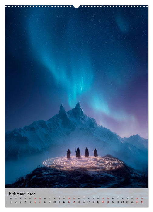 Uraltes erwachen der Magie (CALVENDO Wandkalender 2027)