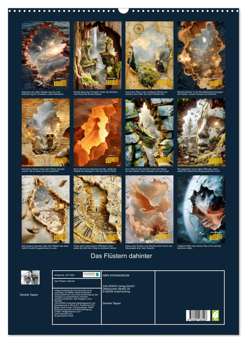 Das Flüstern dahinter (CALVENDO Wandkalender 2027)