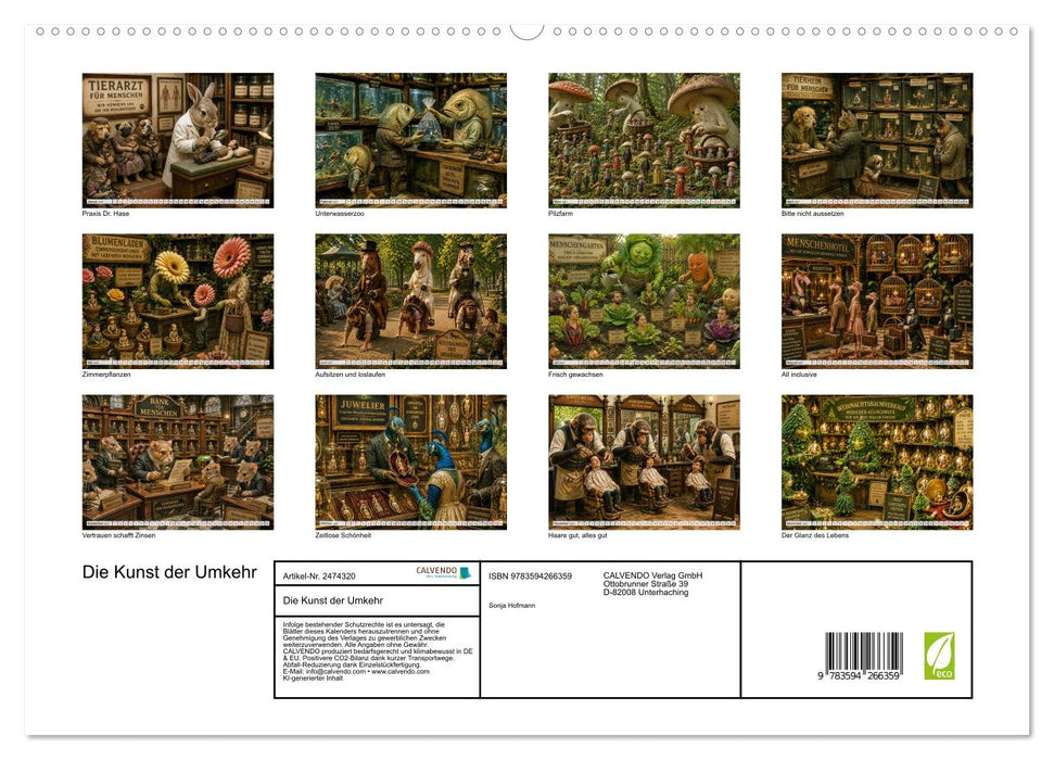 Die Kunst der Umkehr (CALVENDO Premium Wandkalender 2027)