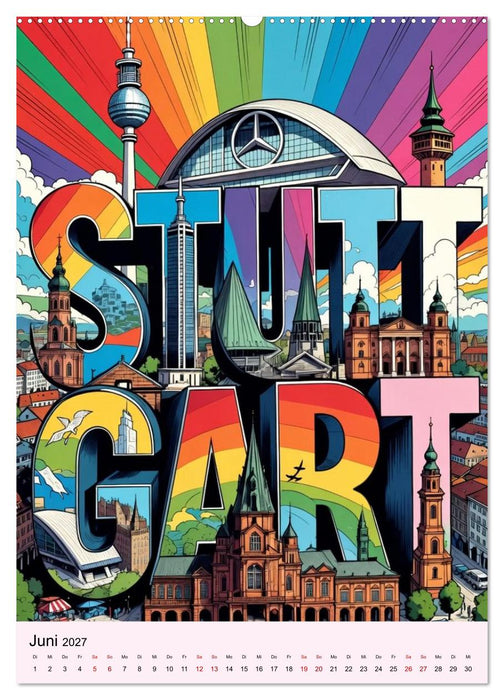 Deutschland ist toll (CALVENDO Premium Wandkalender 2027)