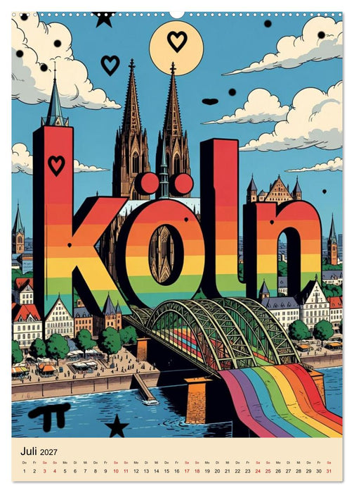 Deutschland ist toll (CALVENDO Premium Wandkalender 2027)