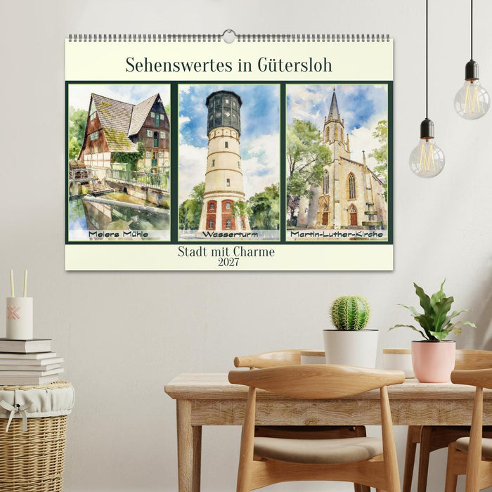 Sehenwertes Gütersloh (CALVENDO Wandkalender 2027)