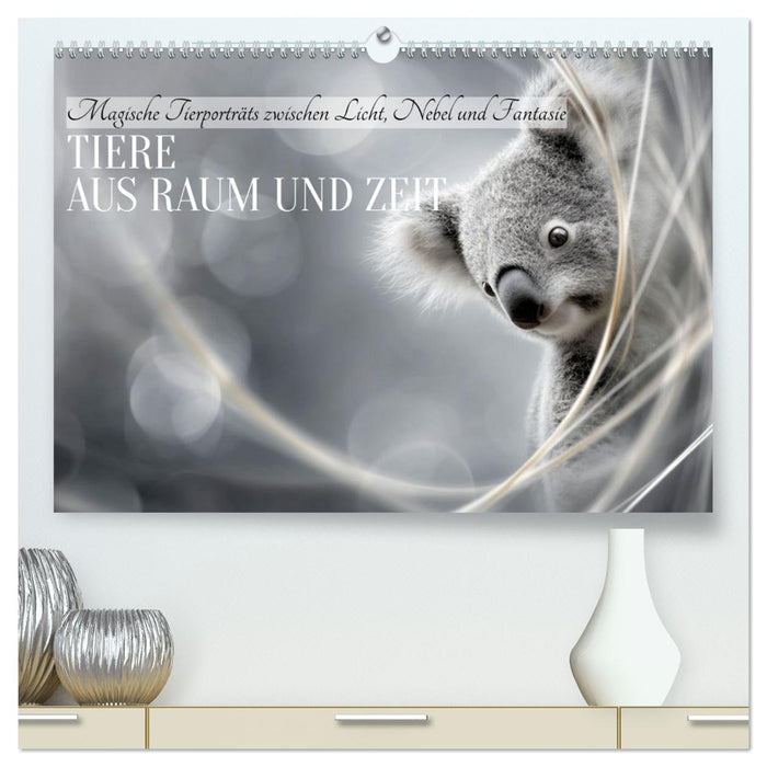 Tiere aus Traum und Zeit (CALVENDO Premium Wandkalender 2027)