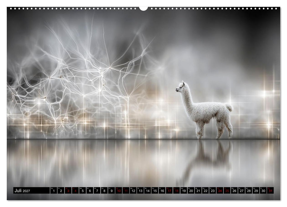Tiere aus Traum und Zeit (CALVENDO Premium Wandkalender 2027)