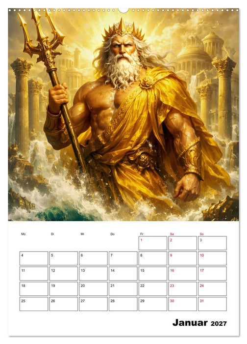 Gefolge des Göttervaters (CALVENDO Premium Wandkalender 2027)