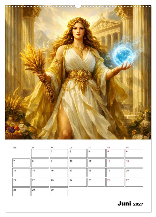 Gefolge des Göttervaters (CALVENDO Premium Wandkalender 2027)