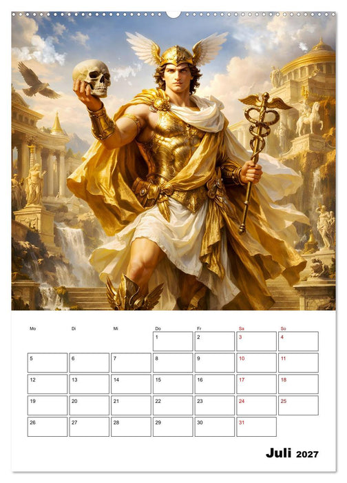 Gefolge des Göttervaters (CALVENDO Premium Wandkalender 2027)