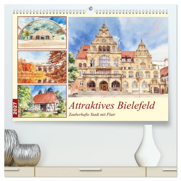 Attraktives Bielefeld (CALVENDO Premium Wandkalender 2027)