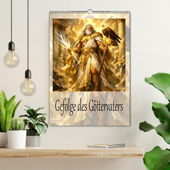 Gefolge des Göttervaters (CALVENDO Wandkalender 2027)