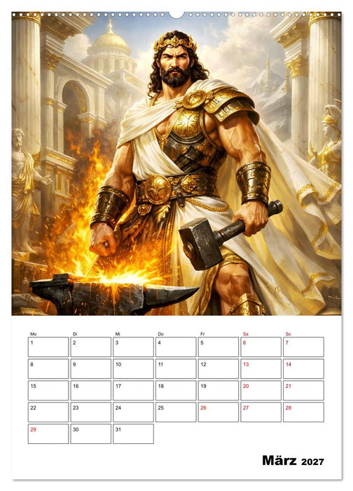 Gefolge des Göttervaters (CALVENDO Wandkalender 2027)
