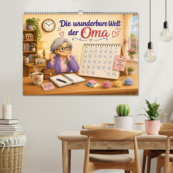 Die wunderbare Welt der Oma (CALVENDO Wandkalender 2027)