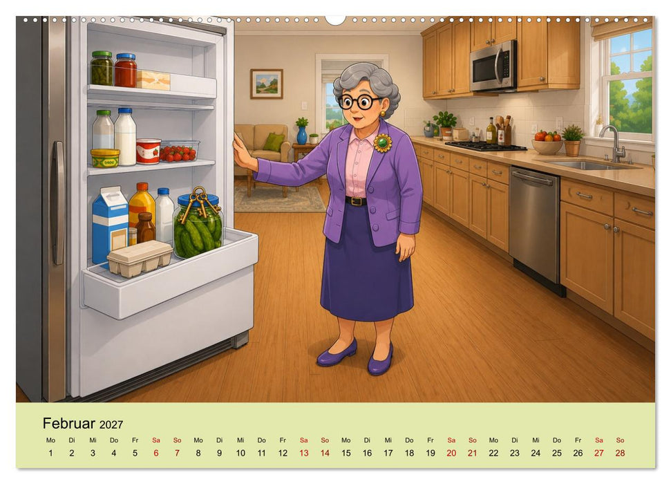 Die wunderbare Welt der Oma (CALVENDO Wandkalender 2027)
