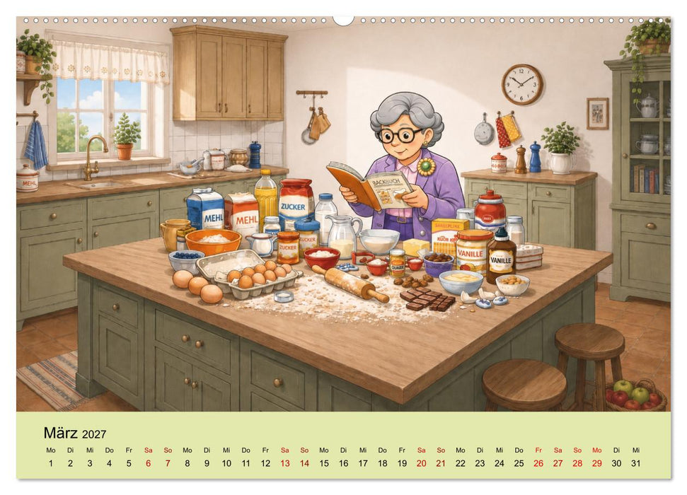 Die wunderbare Welt der Oma (CALVENDO Wandkalender 2027)