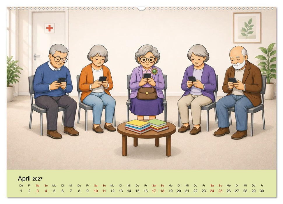 Die wunderbare Welt der Oma (CALVENDO Wandkalender 2027)