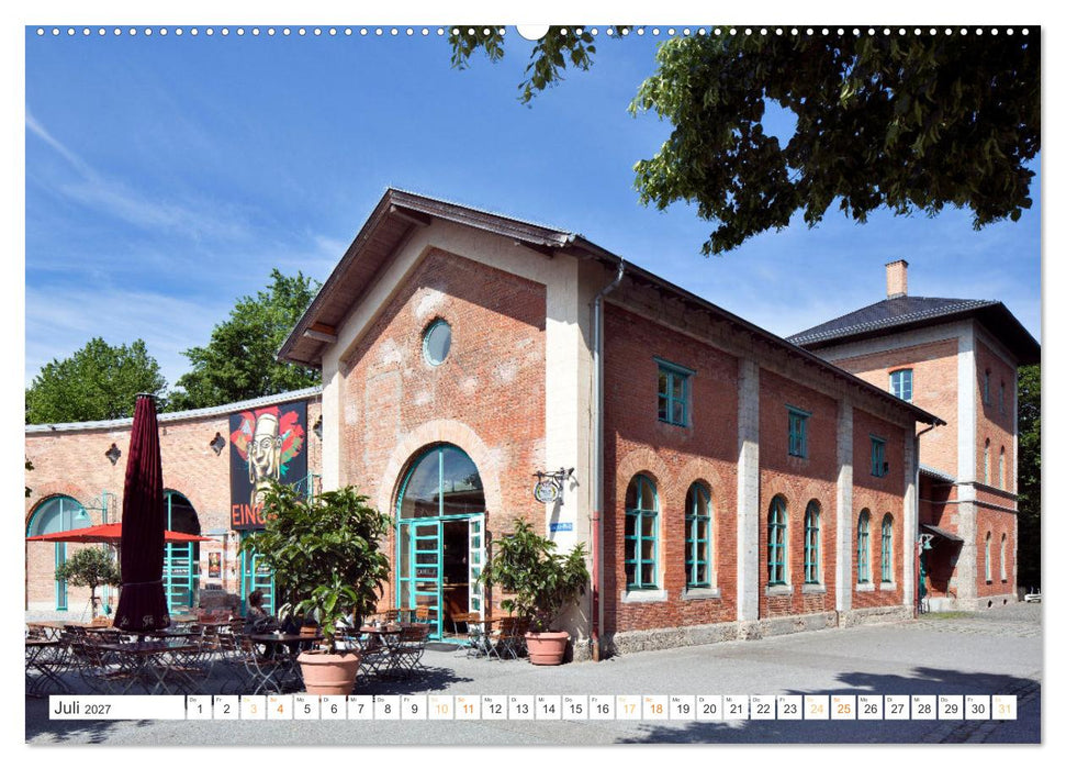 Rosenheim - Die Stadt vor den Bergen (CALVENDO Premium Wandkalender 2027)