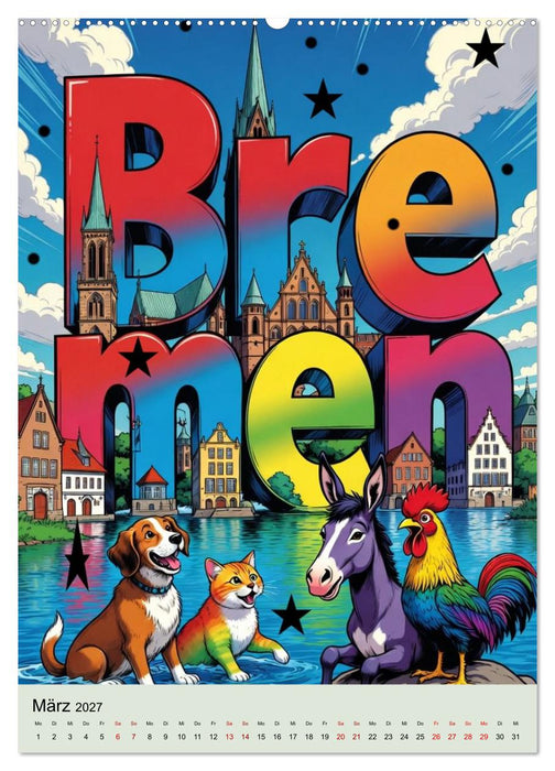 Deutschland ist toll (CALVENDO Wandkalender 2027)