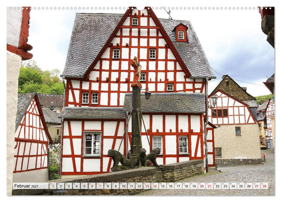 Monreal - Malerisches Eifeldorf (CALVENDO Premium Wandkalender 2027)