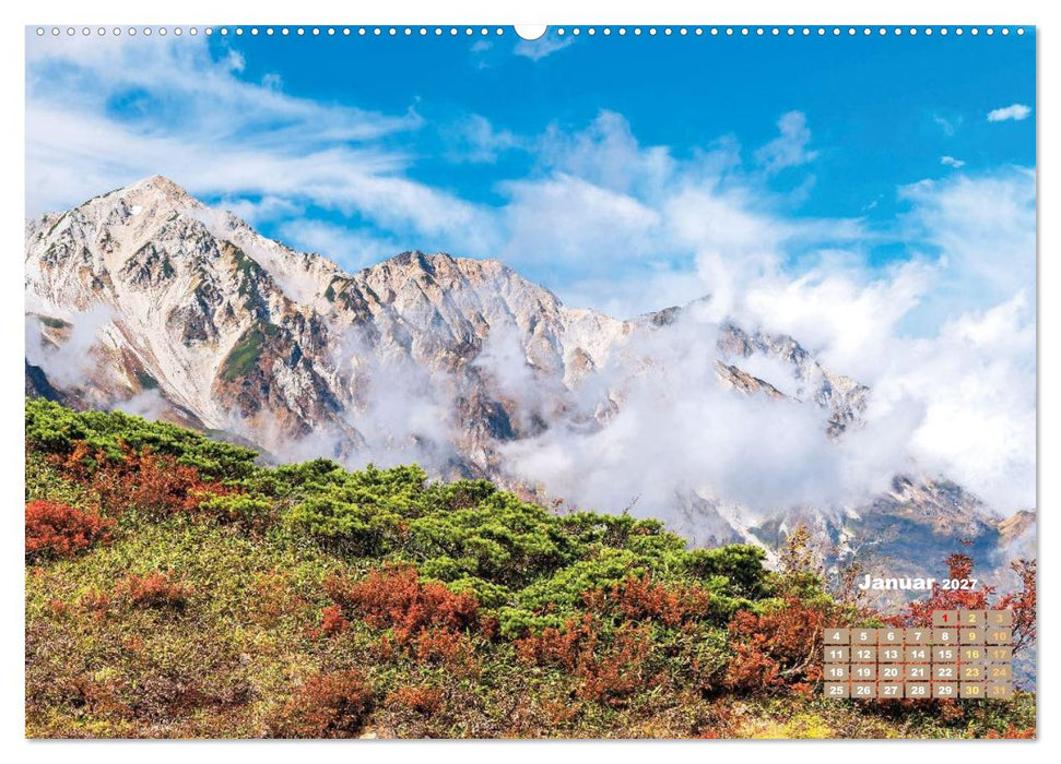 Japan: Entdecken Sie gelebte Tradition und einzigartige Naturwunder (CALVENDO Wandkalender 2027)