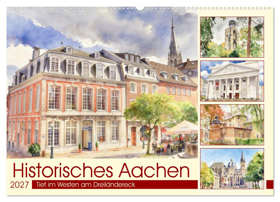 Historisches Aachen (CALVENDO Wandkalender 2027)