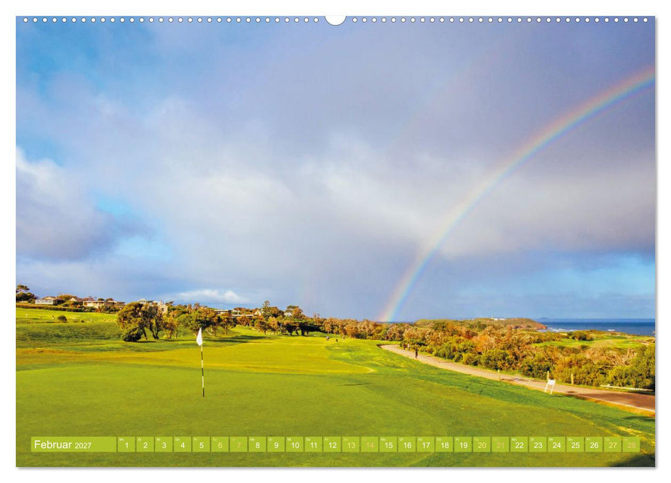 Golfparadiese der Welt (CALVENDO Wandkalender 2027)