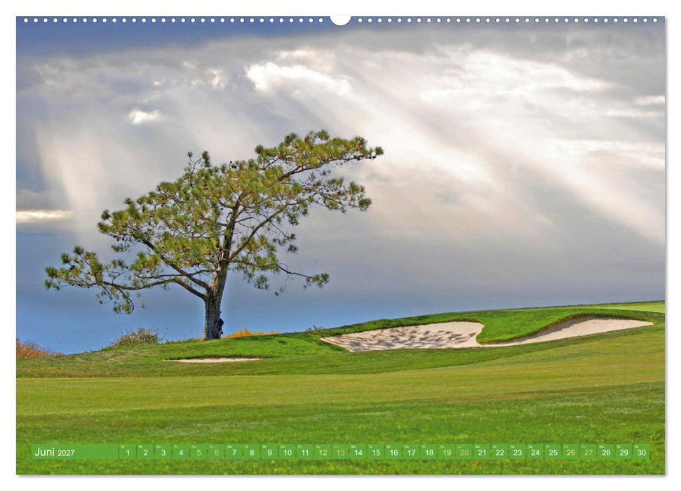 Golfparadiese der Welt (CALVENDO Wandkalender 2027)