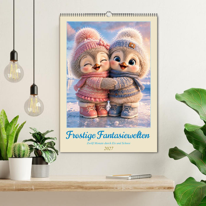 Frostige Fantasiewelten (CALVENDO Wandkalender 2027)