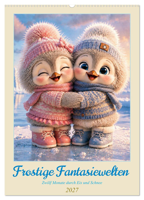 Frostige Fantasiewelten (CALVENDO Wandkalender 2027)