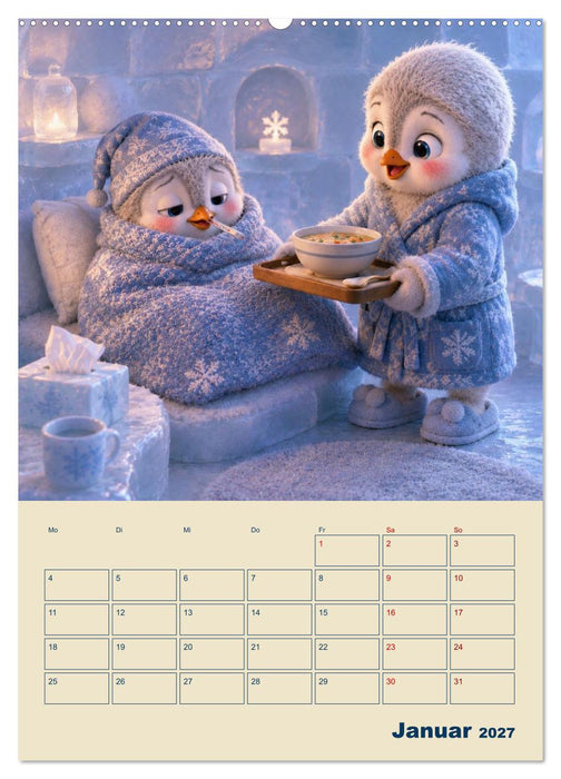 Frostige Fantasiewelten (CALVENDO Wandkalender 2027)
