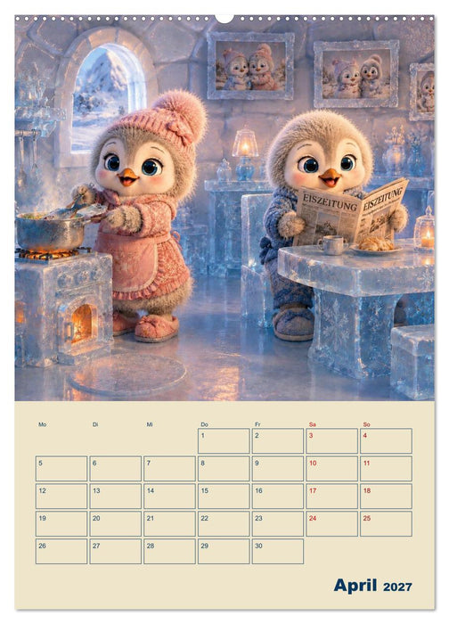 Frostige Fantasiewelten (CALVENDO Wandkalender 2027)