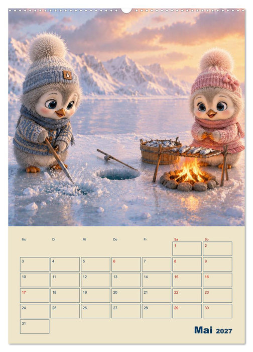 Frostige Fantasiewelten (CALVENDO Wandkalender 2027)