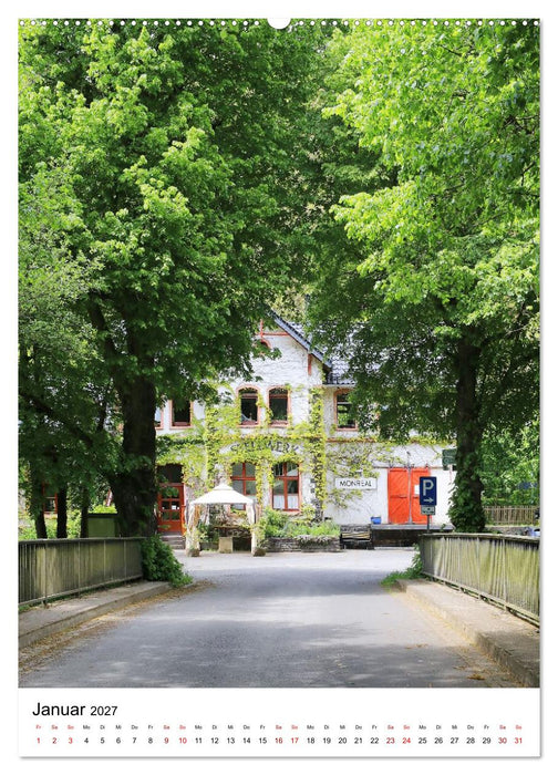 Monreal - Malerisches Fachwerkdorf in der Eifel (CALVENDO Wandkalender 2027)