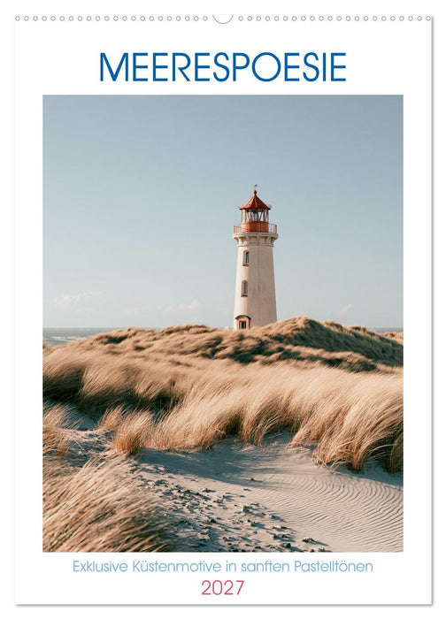 Meerespoesie (CALVENDO Wandkalender 2027)