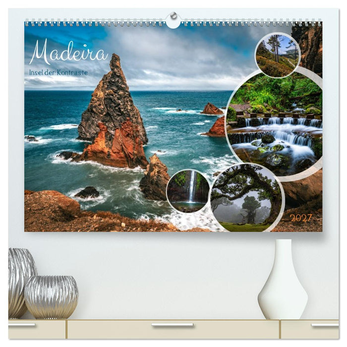 Madeira - Insel der Kontraste (CALVENDO Premium Wandkalender 2027)