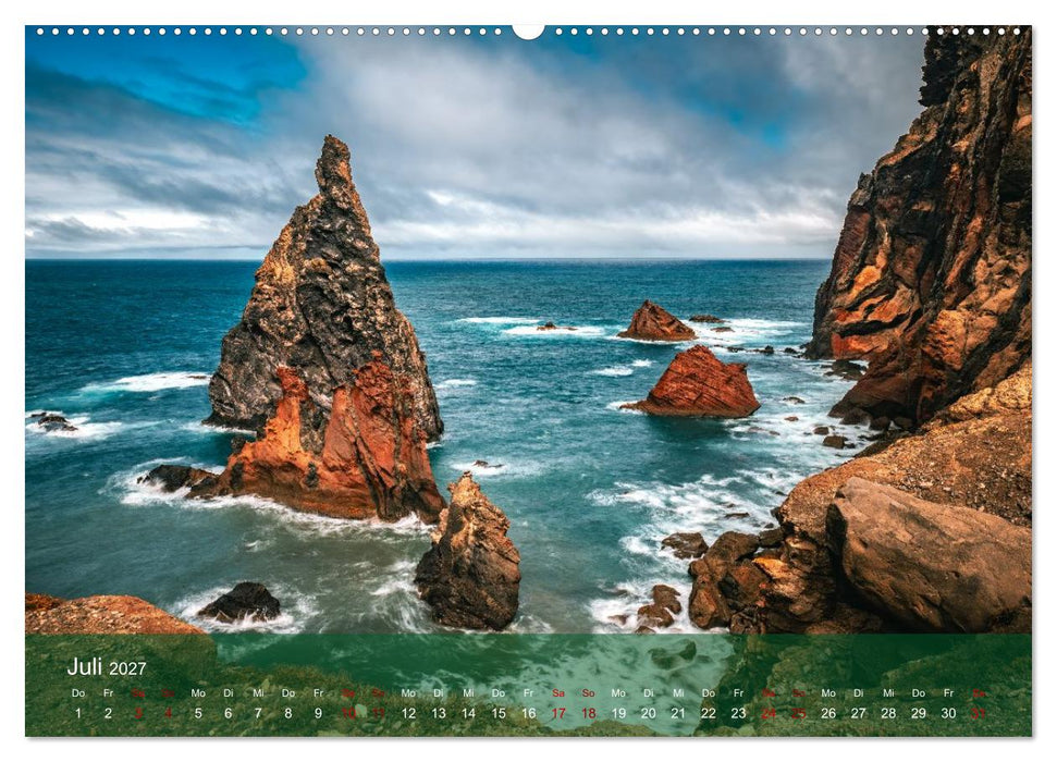 Madeira - Insel der Kontraste (CALVENDO Premium Wandkalender 2027)