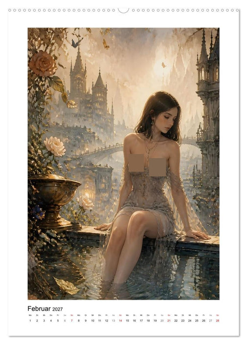 Traumhafte Frauen (CALVENDO Wandkalender 2027)