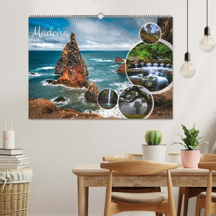 Madeira - Insel der Kontraste (CALVENDO Wandkalender 2027)