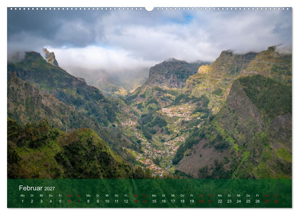 Madeira - Insel der Kontraste (CALVENDO Wandkalender 2027)