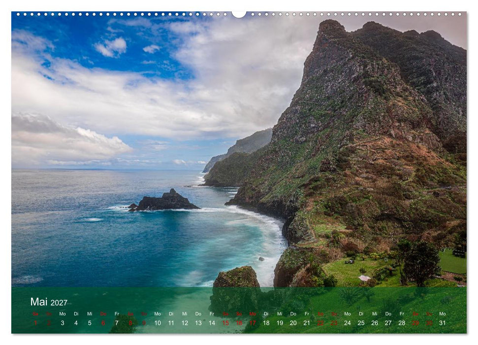 Madeira - Insel der Kontraste (CALVENDO Wandkalender 2027)